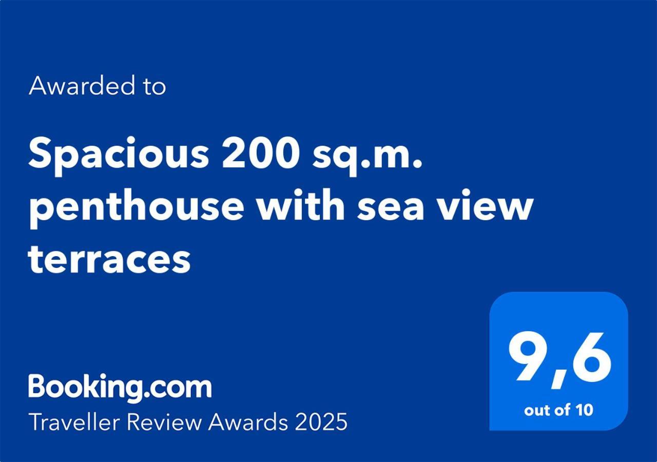 Spacious 200 Sq.M. Penthouse With Sea View Terraces Торремолинос Экстерьер фото